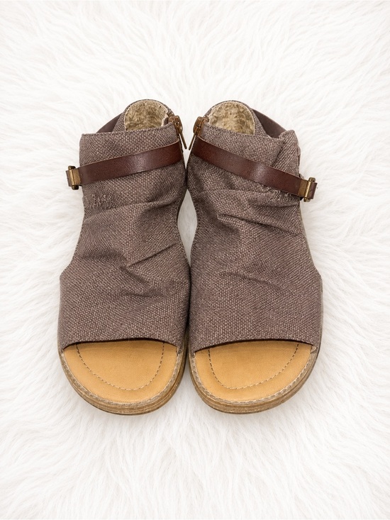 Blowfish Malibu Shoes - Blowfish Malibu Women’s 9.5 Open Toe Ankle Strap Sandals Boho Casual Neutral